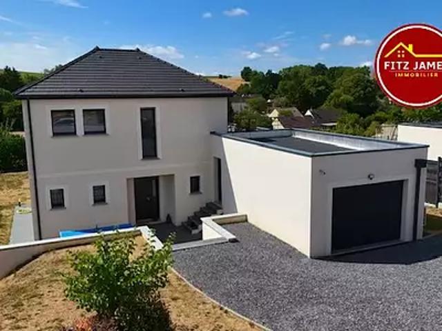 Saint Aubin sous Erquery 60600 Achat / Vente maison 6 pièces t6 jardin