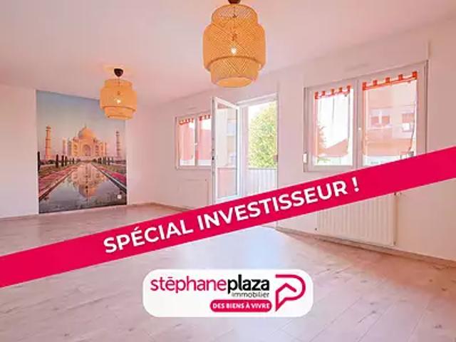 Saint Avold 57500 Achat / Vente appartement 3 pièces t3 cave parking