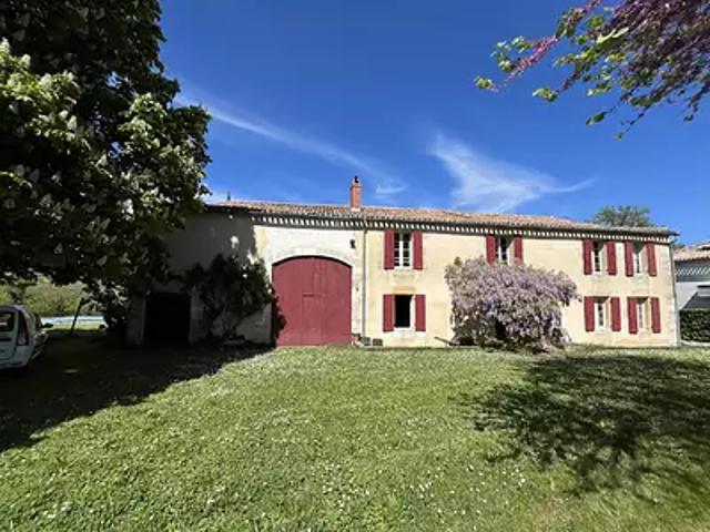 Saint Avit Saint Nazaire 33220 Achat / Vente maison 8 pièces t8 parking