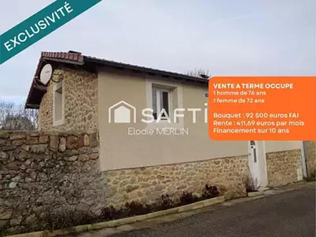 Saint Barthélemy Grozon 07270 Achat / Vente maison 6 pièces t6 terrasse parking