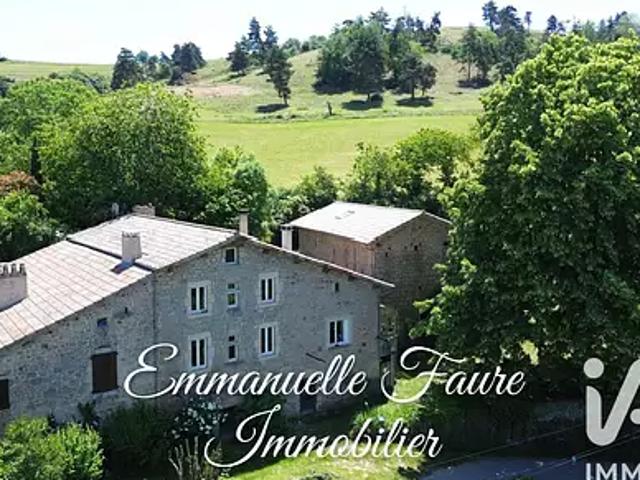 Saint Basile 07270 Achat / Vente maison 6 pièces t6 parking