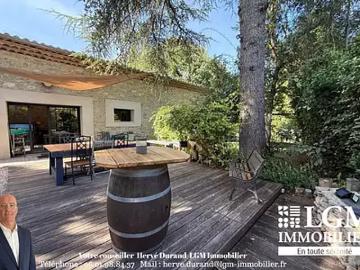 Saint Bauzille de Montmel 34160 Achat / Vente maison 5 pièces t5 jardin terrasse