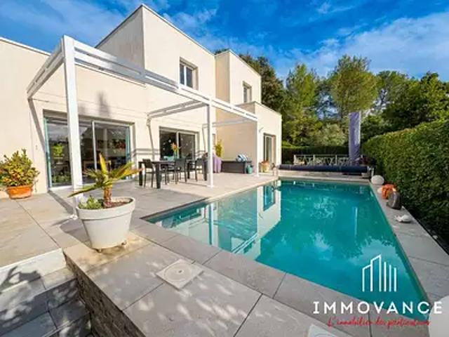 Saint Bauzille de Montmel 34160 Achat / Vente maison 5 pièces t5 piscine terrasse
