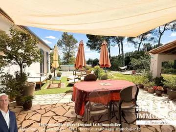 Saint Bauzille de Montmel 34160 Achat / Vente maison 5 pièces t5 piscine terrasse