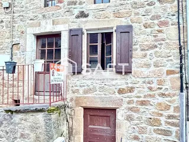Saint Beauzély 12620 Achat / Vente maison 3 pièces t3 balcon