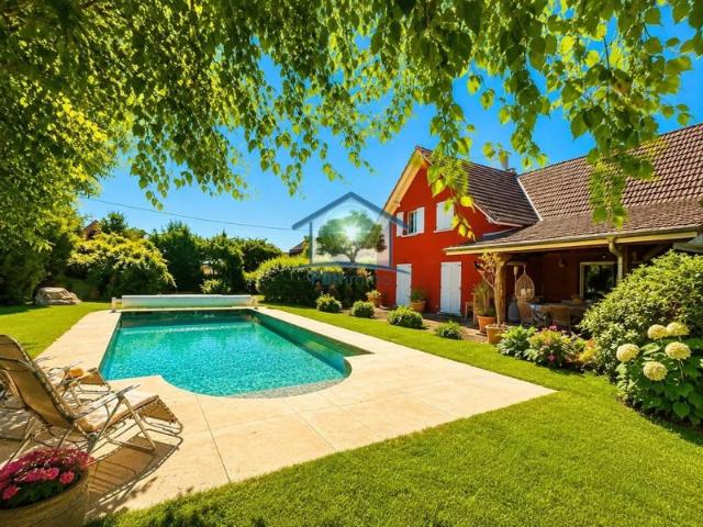 SAINT BERNARD 68 Propriété Familiale avce Piscine