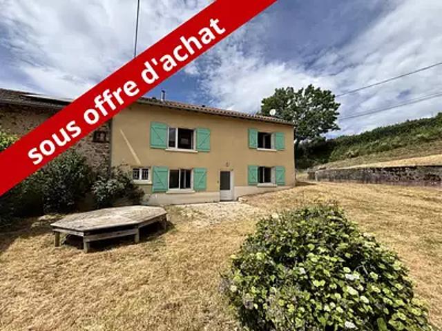 Saint Bonnet des Bruyères 69790 Achat / Vente maison 6 pièces t6