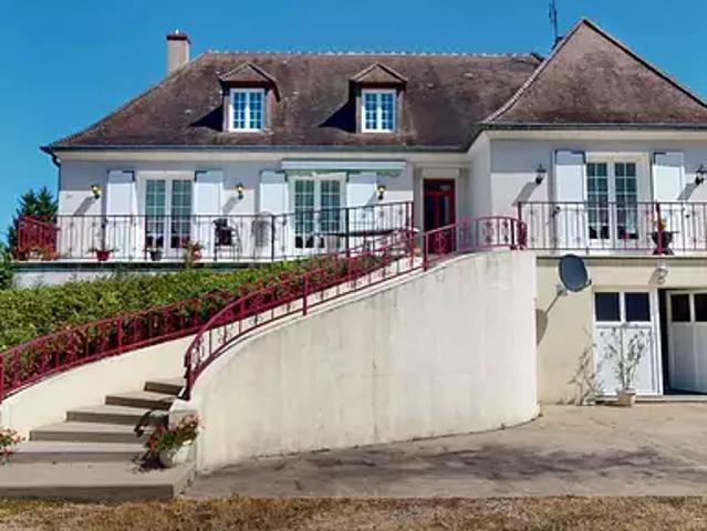 Saint Bouize 18300 Achat / Vente maison 6 pièces t6 jardin terrasse