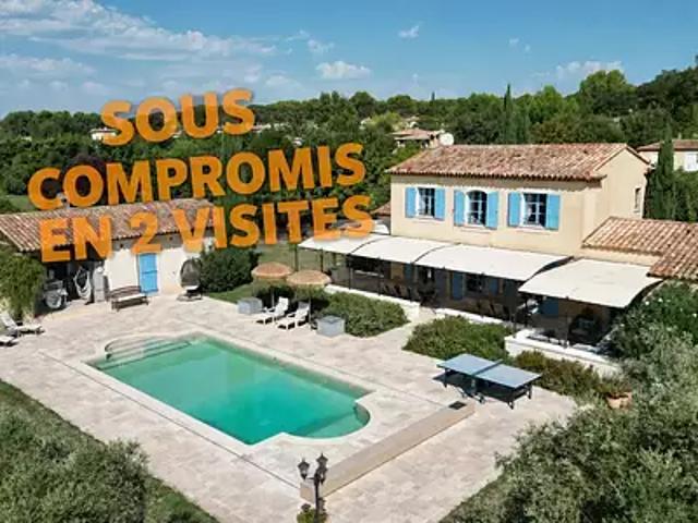 Saint Cannat 13760 Achat / Vente maison 6 pièces t6 piscine