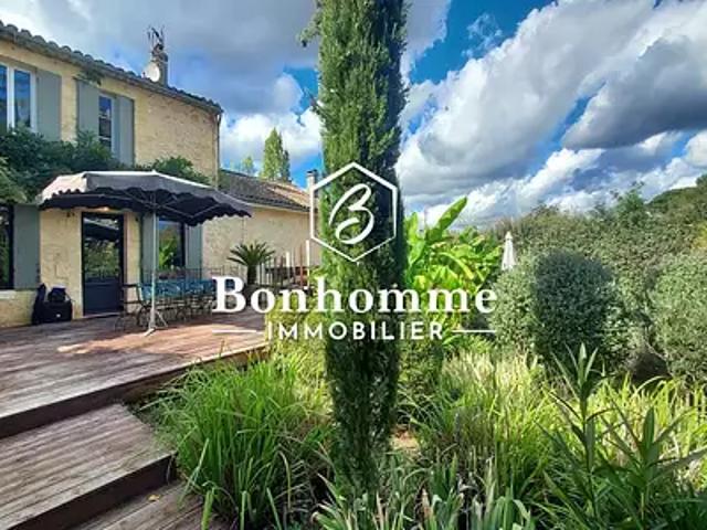 Saint Caprais de Bordeaux 33880 Achat / Vente maison 6 pièces t6 piscine