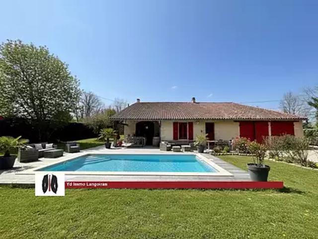 Saint Caprais de Bordeaux 33880 Achat / Vente maison piscine