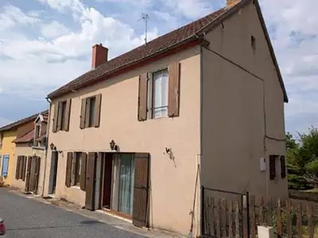 Saint Caprais 03190 Achat / Vente maison 6 pièces t6 jardin cave