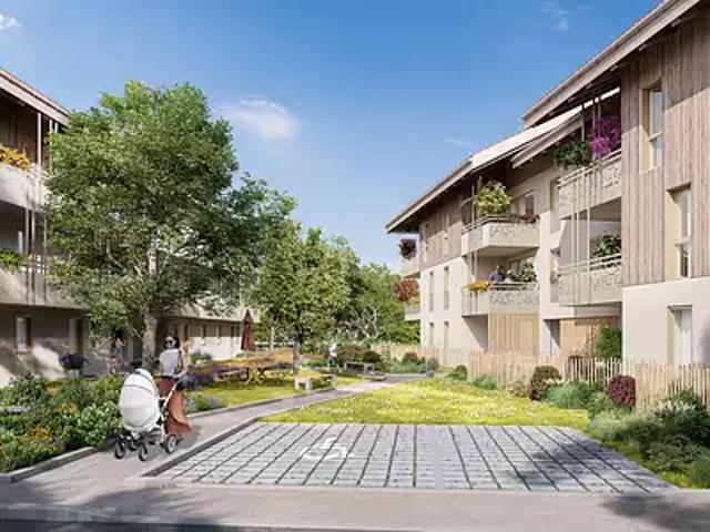 Saint Cergues 74140 Programme neuf appartement neuf à vendre t2 HQE TVA 5,5%