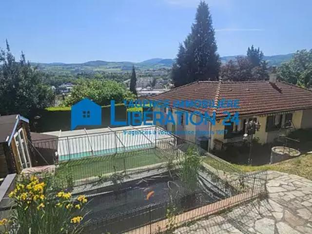 Saint Chamond 42400 Achat / Vente maison 4 pièces t4 piscine