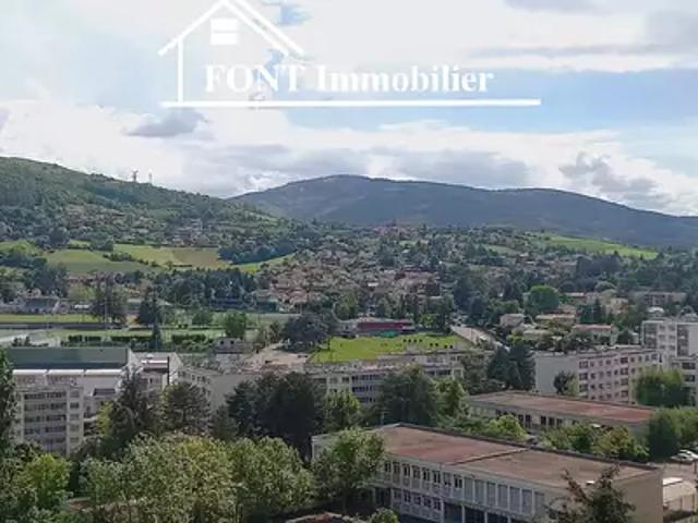 Saint Chamond 42400 Achat / Vente appartement 3 pièces t3 au dernier étage