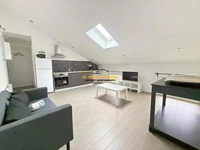 Saint Chamond 42400 Location appartement 2 pièces t2 au dernier étage