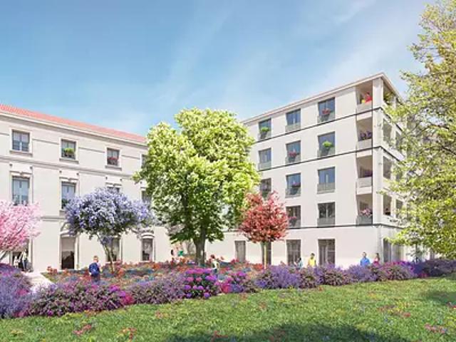 Saint Chamond 42400 Programme neuf appartement neuf à vendre t2 LMNP TVA 5,5%