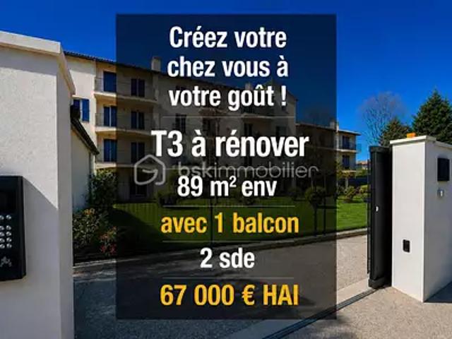 Saint Christol 84390 Achat / Vente appartement 3 pièces t3 cave balcon