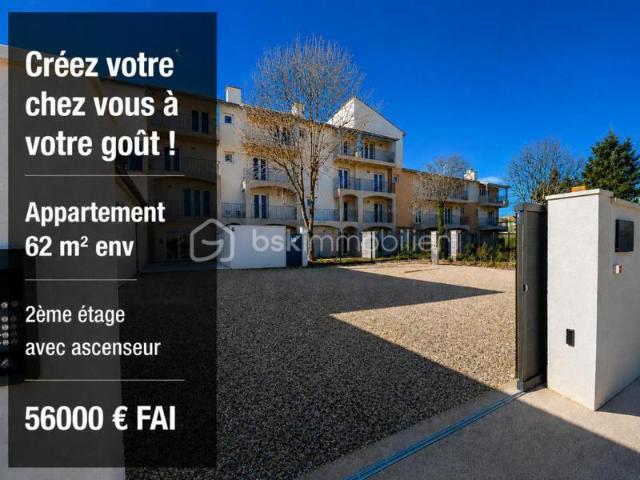 SAINT CHRISTOL 84 Créez votre T2 sur mesure ! Plusieurs plateaux bruts disponibles avec balcon et parkings privatifs dans une résidence entièrement rénovée