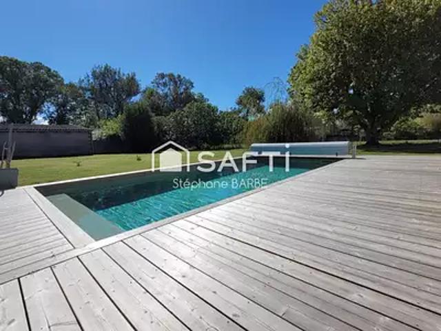 Saint Christoly Médoc 33340 Achat / Vente maison 6 pièces t6 piscine terrasse