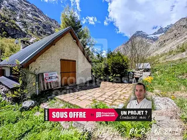 Saint Christophe en Oisans 38520 Achat / Vente maison 3 pièces t3