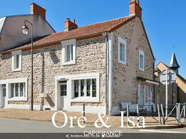 Saint Christophe le Chaudry 18270 Achat / Vente maison 5 pièces t5 cave