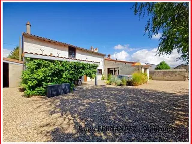Saint Christophe 86230 Achat / Vente maison 5 pièces t5 jardin terrasse