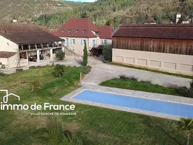 Saint Cirq Lapopie 46330 Achat / Vente maison 15 pièces t15 au dernier étage