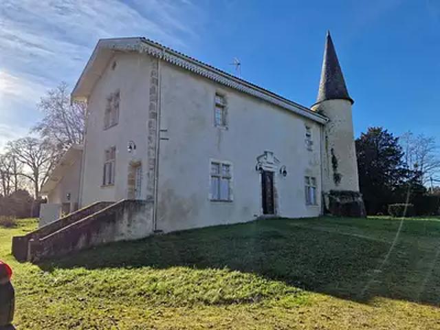 Saint Côme 33430 Achat / Vente maison 8 pièces t8 au dernier étage piscine