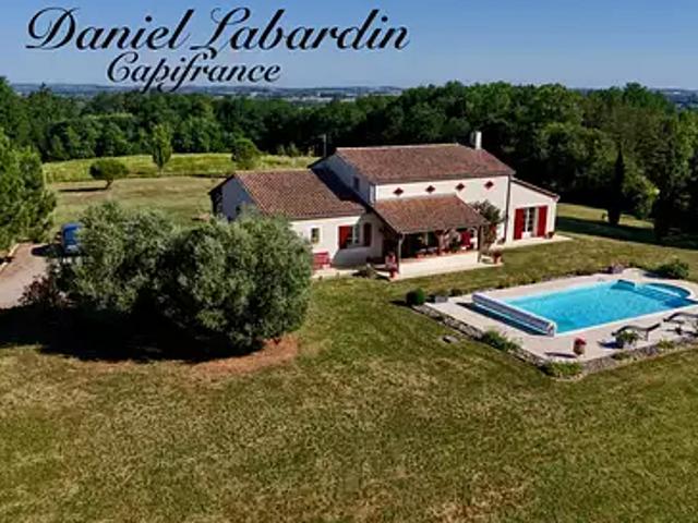Saint Colomb de Lauzun 47410 Achat / Vente maison 5 pièces t5 piscine jardin