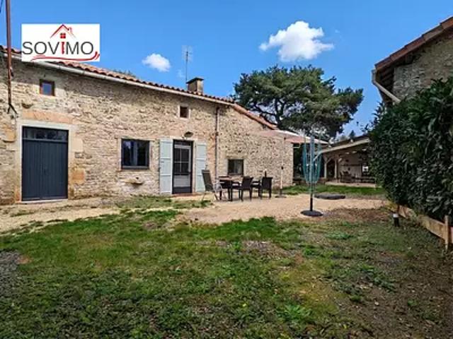 Saint Claud 16450 Achat / Vente maison 3 pièces t3 jardin