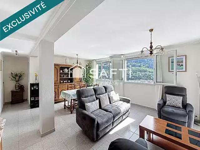 Saint Claude 39200 Achat / Vente appartement 3 pièces t3 balcon