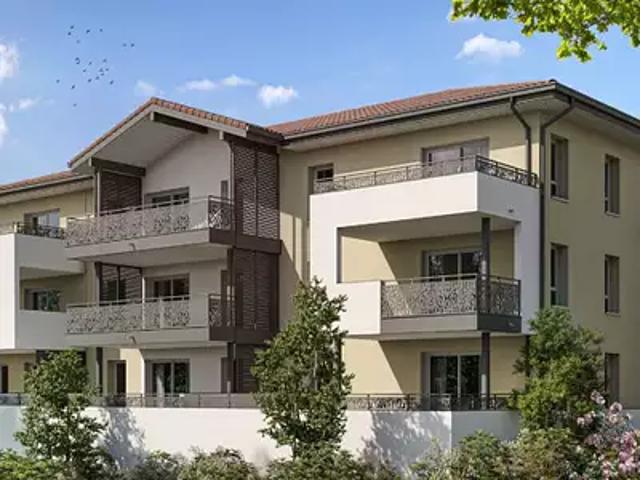 Saint Clair du Rhône 38370 Programme neuf appartement neuf à vendre t2 PTZ+ TVA 5,5%