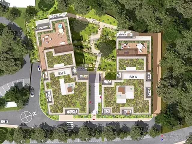 Saint Clément de Rivière 34980 Programme neuf appartement neuf à vendre t3