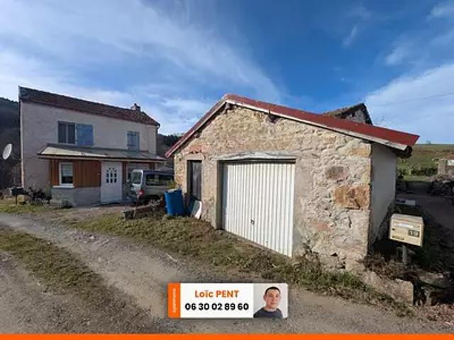 Saint Clément 03250 Achat / Vente maison 3 pièces t3 jardin cave