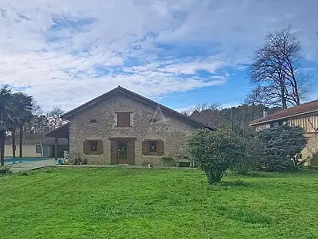 Saint Cricq Villeneuve 40190 Achat / Vente maison 6 pièces t6 piscine terrasse