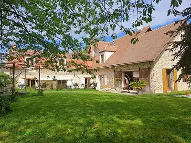 Saint Cyr sous Dourdan 91410 Achat / Vente maison 9 pièces t9 piscine cave