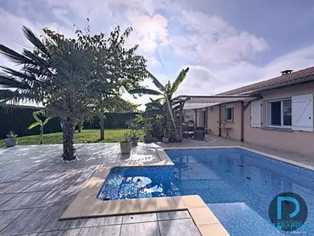 Saint Cyr sur Menthon 01380 Achat / Vente maison 5 pièces t5 piscine parking