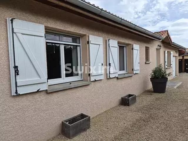 Saint Cyr sur Menthon 01380 Achat / Vente maison 6 pièces t6 piscine