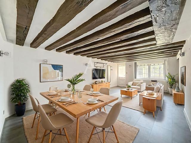 Saint Cyr sur Morin Maison 3/4 chambres garage et jardin de 449 m2