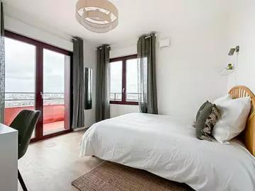 Saint Denis 93200 Location appartement 1 pièce t1 balcon