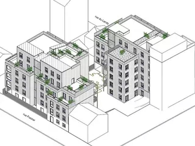 Saint Denis 93200 Programme neuf appartement neuf à vendre t3