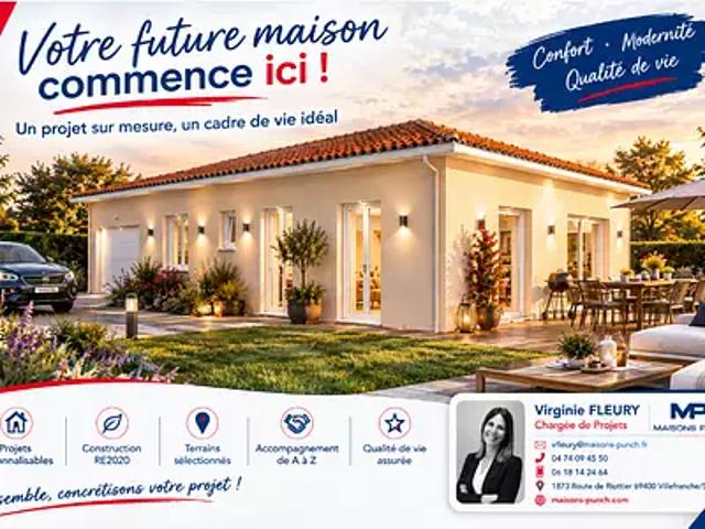 Saint Denis en Bugey 01500 Achat / Vente maison neuf 4 pièces t4