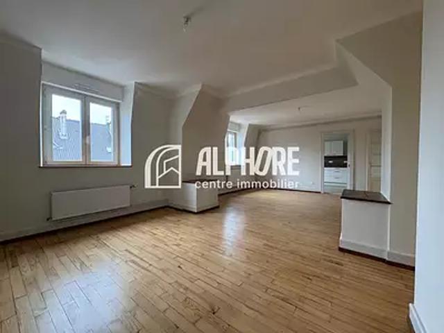 Saint Dié des Vosges 88100 Location appartement 4 pièces t4 au dernier étage