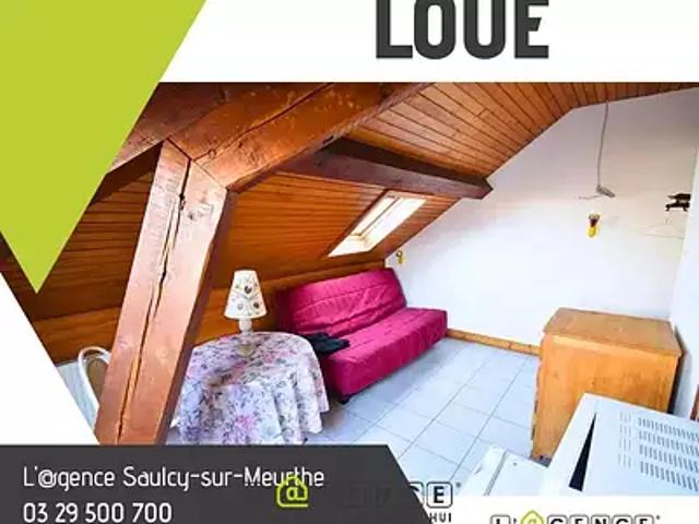 Saint Dié des Vosges 88100 Location appartement 1 pièce t1