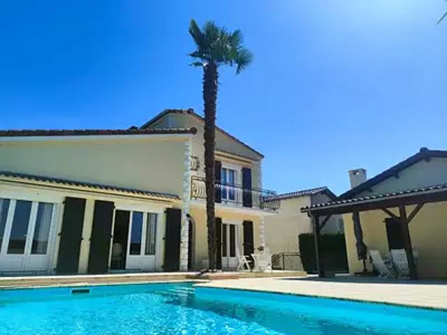 Saint Estèphe 24360 Achat / Vente maison 6 pièces t6 piscine