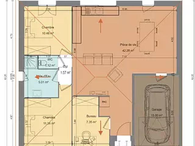 Saint Epain 37800 Programme neuf maison neuf à vendre 5 pièces