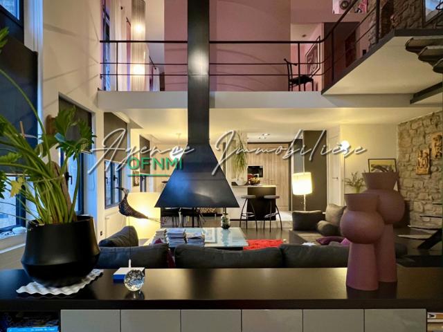 SAINT ÉTIENNE, ATELIER LOFT D'ARCHITECTE, CHARME ET CONTEMPO