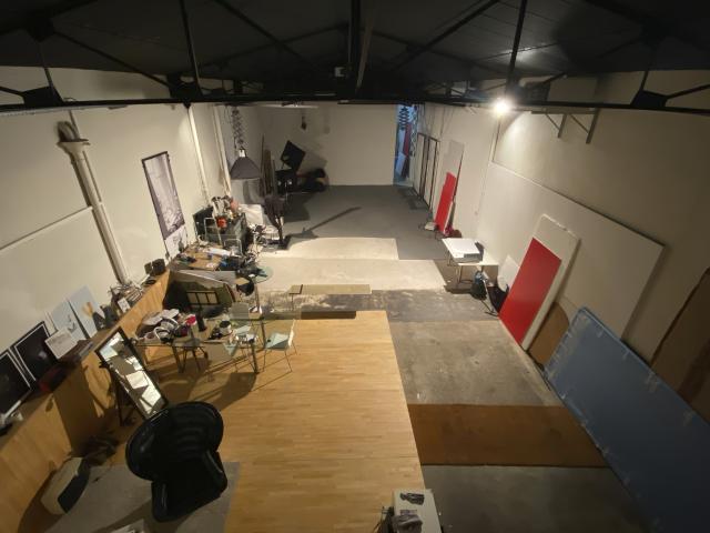 Saint Etienne, Cité du Design, atelier ou lofts en devenir.