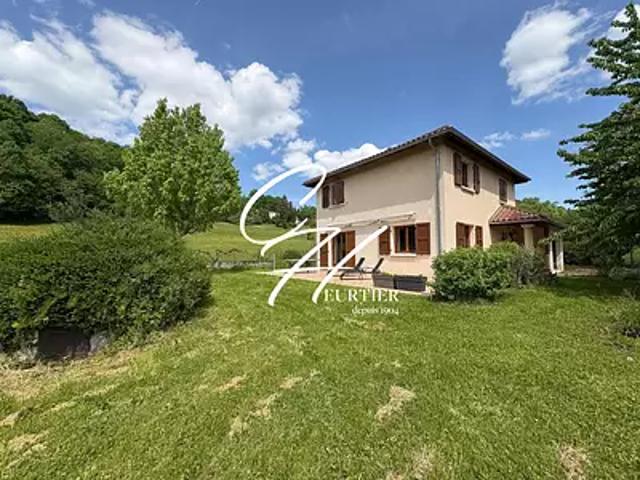 Saint Etienne de Crossey 38960 Achat / Vente maison 6 pièces t6 parking